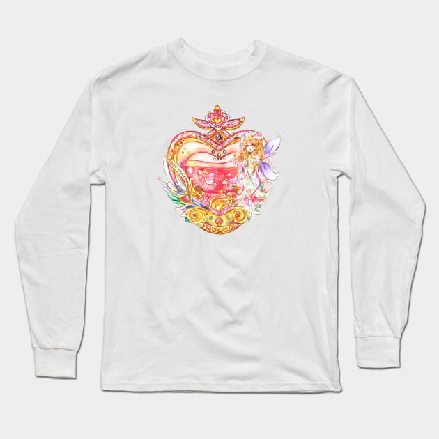 Fairy Charm of Love Long Sleeve T-Shirt by candypiggy